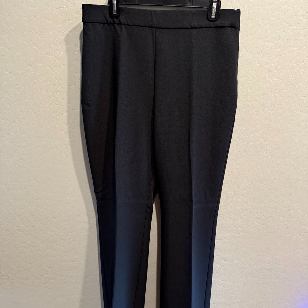 Ann Taylor Side Zip Trouser Pant - Black - 12 - NWT